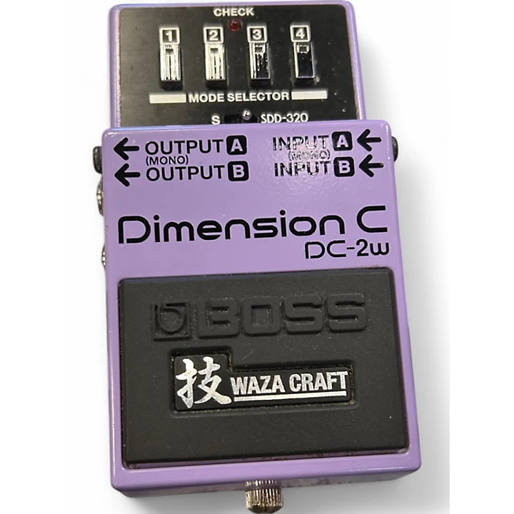 Used BOSS Dimension C DC 2W Effect Pedal