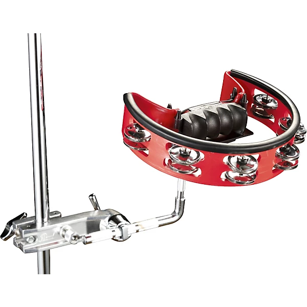 Ultra Grip Steel Tambourine Red