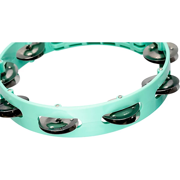 MEINL Tour Tambourine With Stainless Steel Jingles 8 in. Seafoam