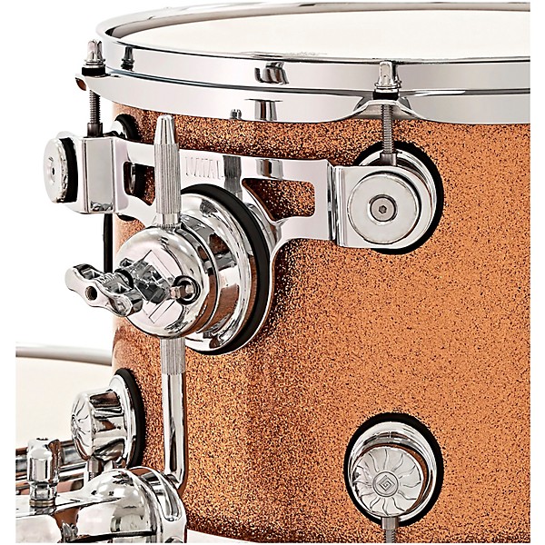 Natal Drums Cafe Racer US Fusion 22 4 Piece Shell Pack With 22 Bass Drum Level 1 Champagne Sparkle K46694004001000.gc