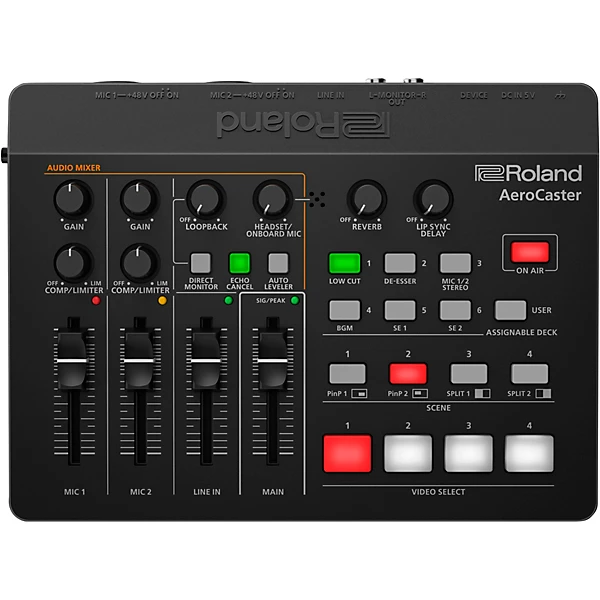 Roland VRC 01 AeroCaster iPad Livestreaming System Level 1 L92124004000000.gc