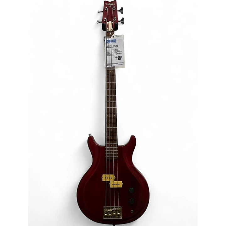 Used Lotus bass Red Electric Bass Guitar