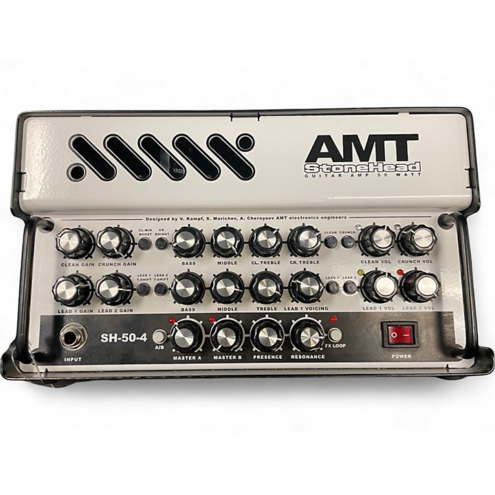 Used AMT Electronics STONEHEAD SH 50 4 Solid State Guitar Amp Head