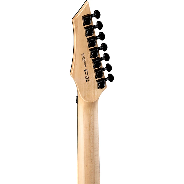 Dean Exile Select 7 String Electric Guitar Natural Black Burst