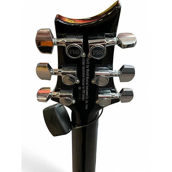PRS Used PRS SE Custom 24 Floyd Charcoal Burst Solid Body Electric Guitar