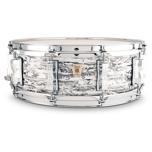 Ludwig Classic Maple Snare Drum   White Abalone 14 x 5 in.