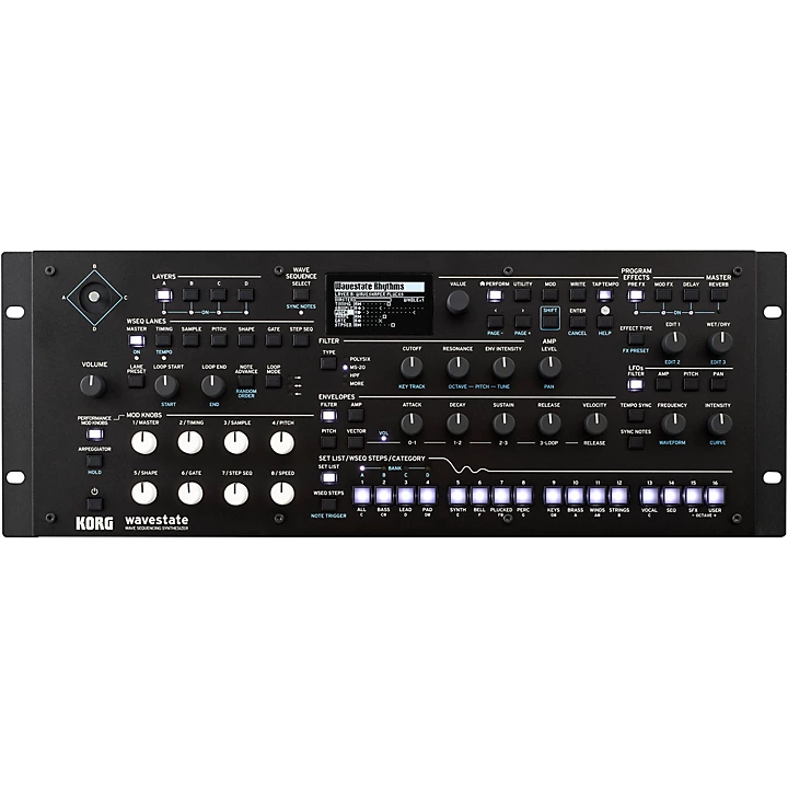 wavestate Wavesequencing Desktop 4U Rack