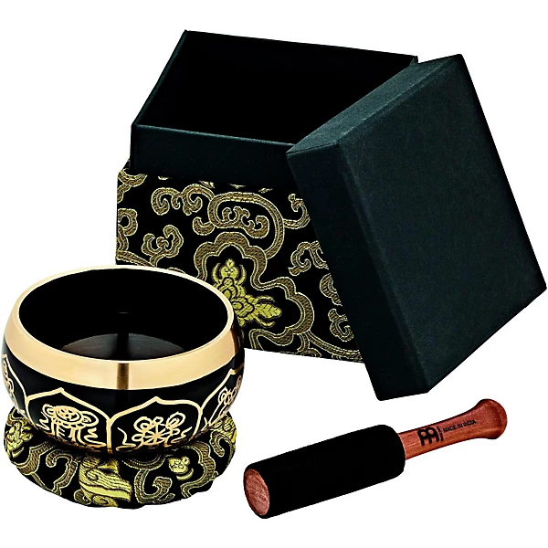 MEINL Sonic Energy Ornamental Series Singing Bowl With Mallet, Cushion Ring & Display Box, 3.9\