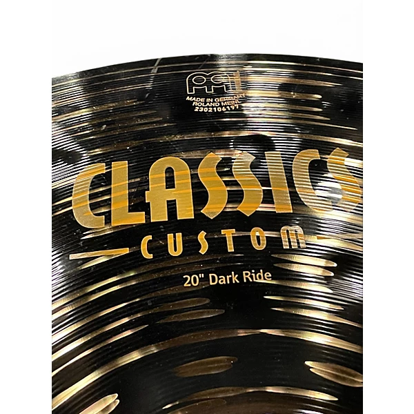 MEINL Used 2024 MEINL 20in Dark Ride Cymbal.gc