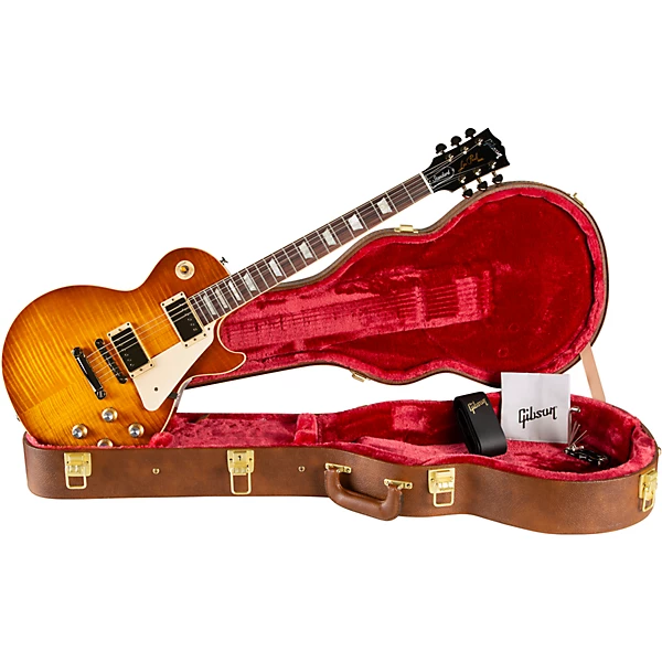 Gibson Les Paul Standard 60s AAA Flame Top Limited Edition Electric Guitar Level 2 Honey Lemon Burst