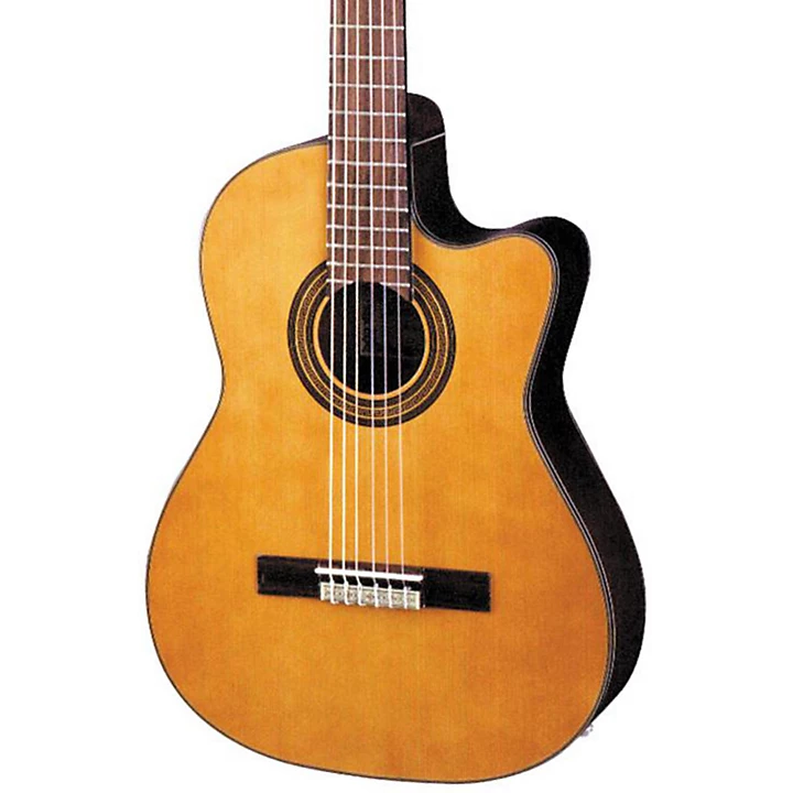 GA Series GA6CE Classical Cutaway Acoustic Electric Guitar Natural
