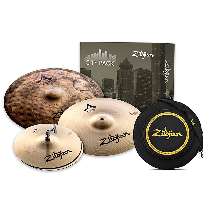 A City Cymbal Pack With Free Bag