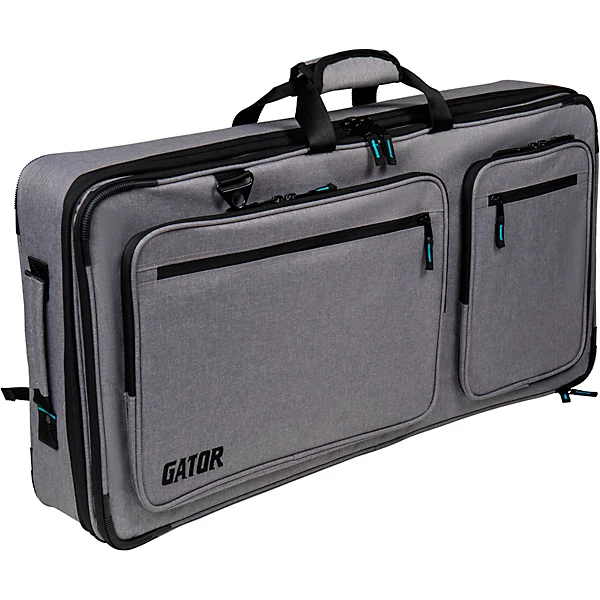 G CLUB Limited Edition XL Messenger Bag for 28 Inch DJ Controllers Gray