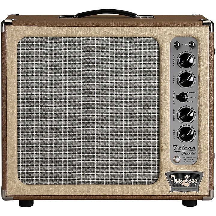 Tone King Falcon Grande 20W 1x12 Tube Guitar Combo Amp Level 1 Brown L21447004004000.gc