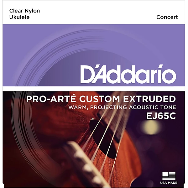EJ65C Pro Arte Custom Extruded Concert Nylon Ukulele Strings