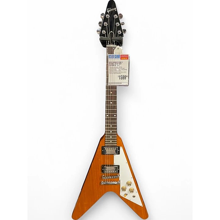 Gibson Used Gibson Flying V Natural Solid Body Electric Guitar.gc