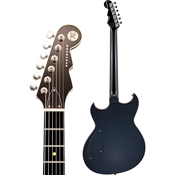 Reverend Reeves Gabrels Spacehawk Electric Guitar Black Sparkle