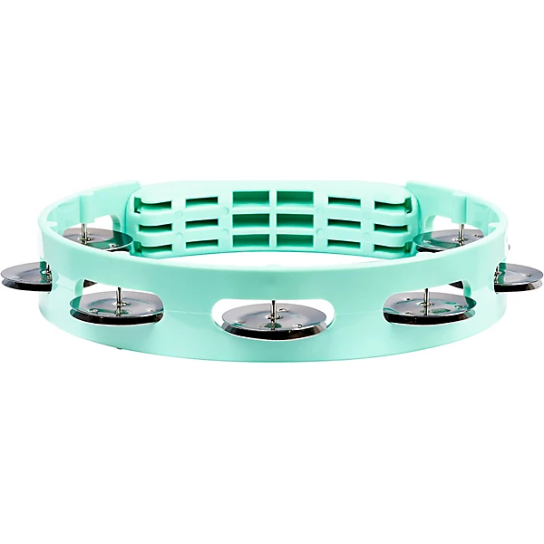 MEINL Tour Tambourine With Stainless Steel Jingles 8 in. Seafoam