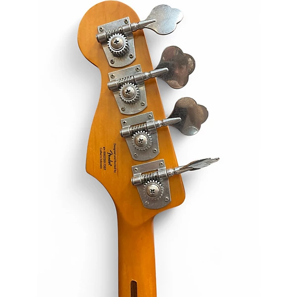 Squier Used Squier 40TH ANNIVERSARY JAZZ BASS Tobacco Burst Electric Bass Guitar.gc