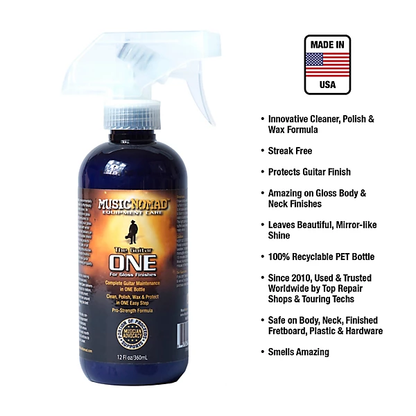 12oz Complete Guitar Maintenance in One Bottle