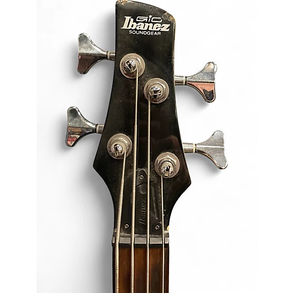 Used Ibanez GSRM20 Mikro Short Scale Brown Sunburst Electric Bass Guitar