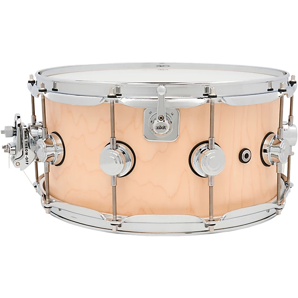 Collectors Series 333 Satin Oil Maple Snare Drum With Chrome Hardware