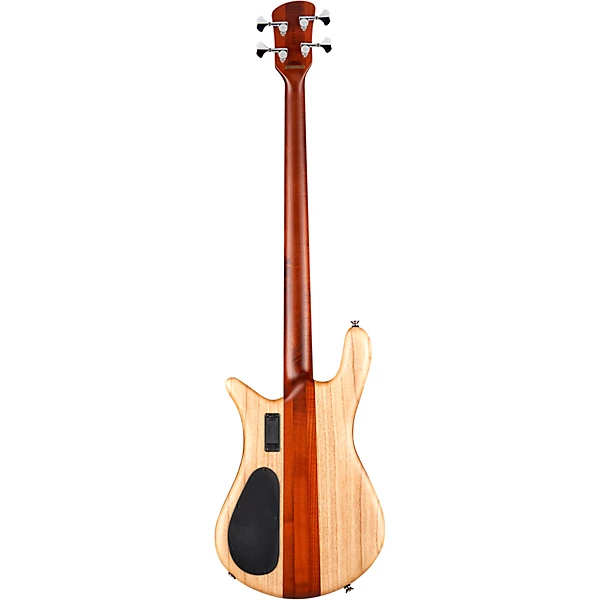 Euro 4 RST Zebrawood Limited Edition Electric Bass Guitar Natural