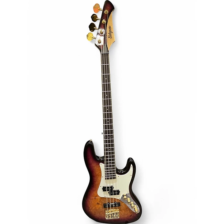 Used Balaguer GOLIATH PURPLE BURST Electric Bass Guitar