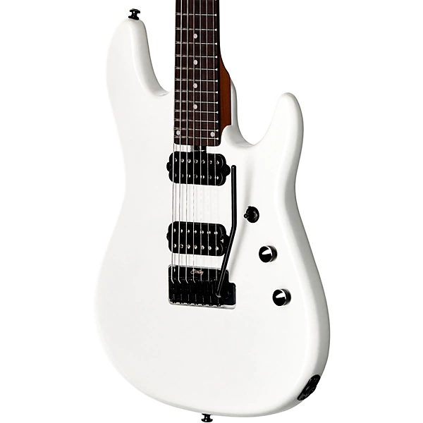 Sterling by Music Man Jason Richardson Cutlass 7 String Electric Guitar Pearl White