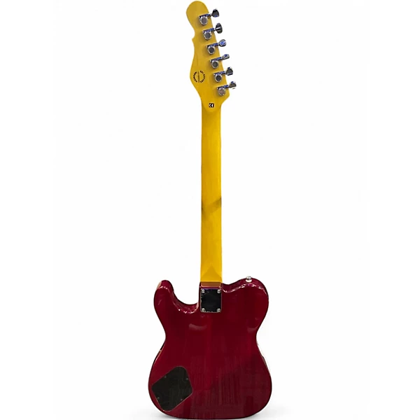 Used G&L ASAT tribute crimson red Solid Body Electric Guitar