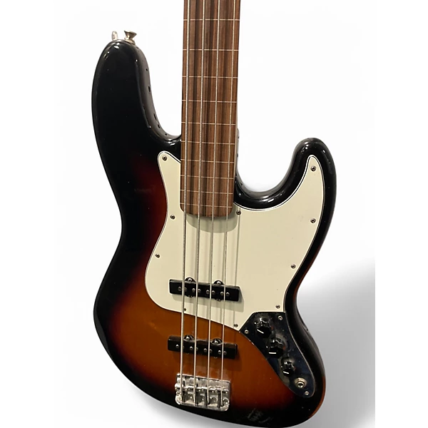 Used Fender PLAYERS JAZZ BASS SUNBURST Electric Bass Guitar