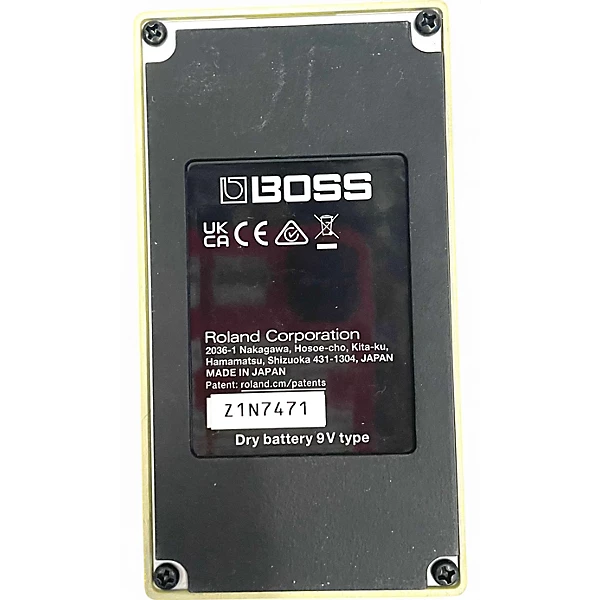 BOSS Used BOSS SD1W Super Overdrive Waza Craft Effect Pedal