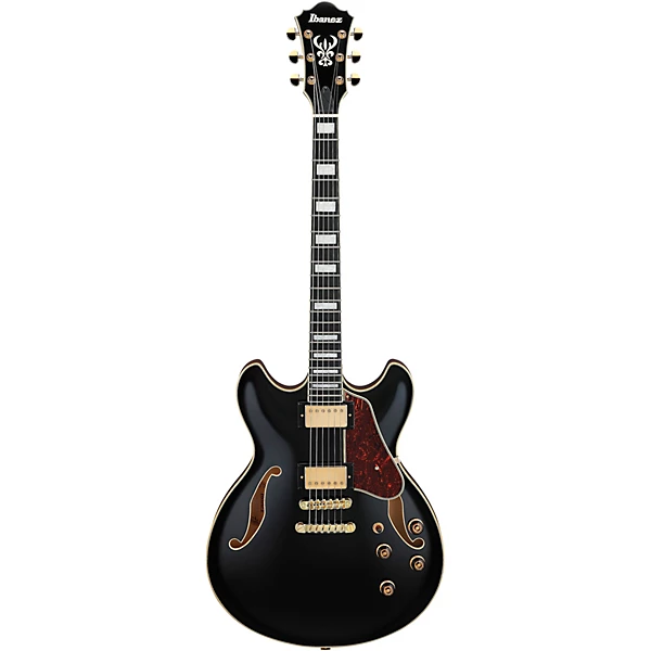 AS93BC Artcore Semi Acoustic Electric Guitar Black