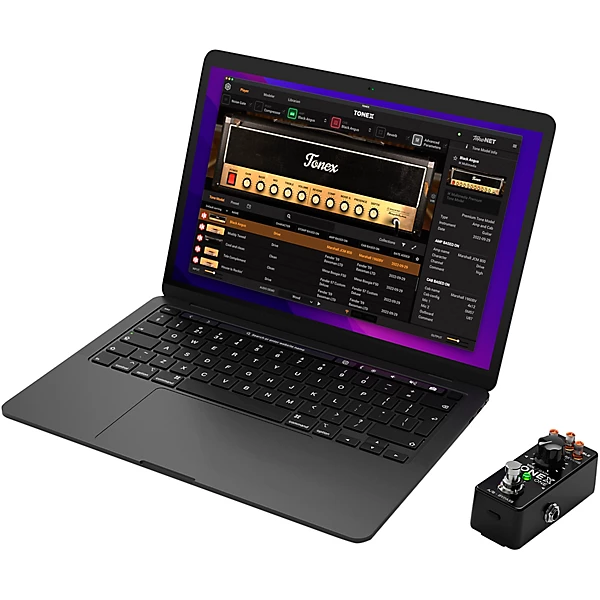 TONEX One Modeling Amp and Distortion Effects Pedal Black