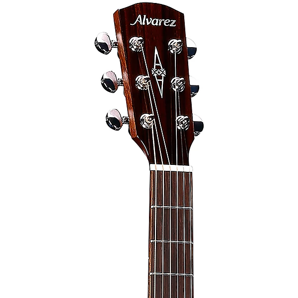 Alvarez AF70CE Folk OM Acoustic Electric Guitar Shadow Burst