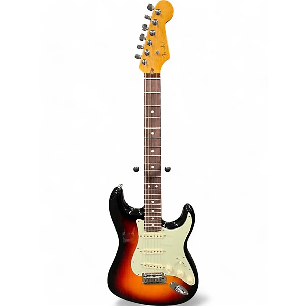 Used 2019 Fender American Ultra Stratocaster 2 Color Sunburst Solid Body Electric Guitar