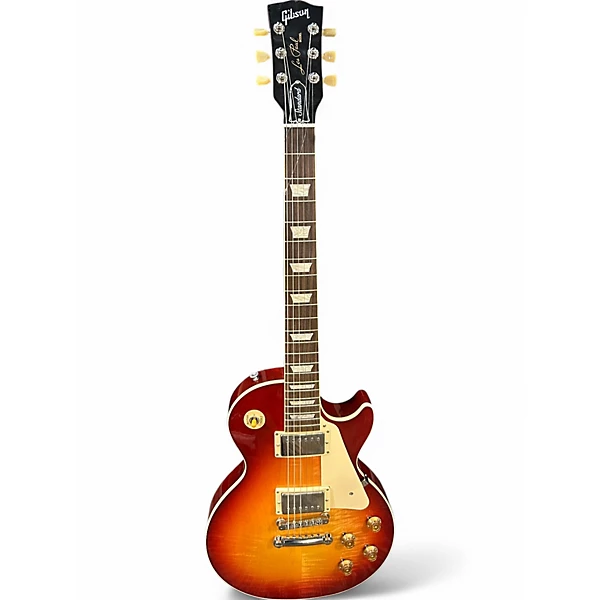 Used 2024 Gibson Les Paul Standard Heritage Cherry Sunburst Solid Body Electric Guitar