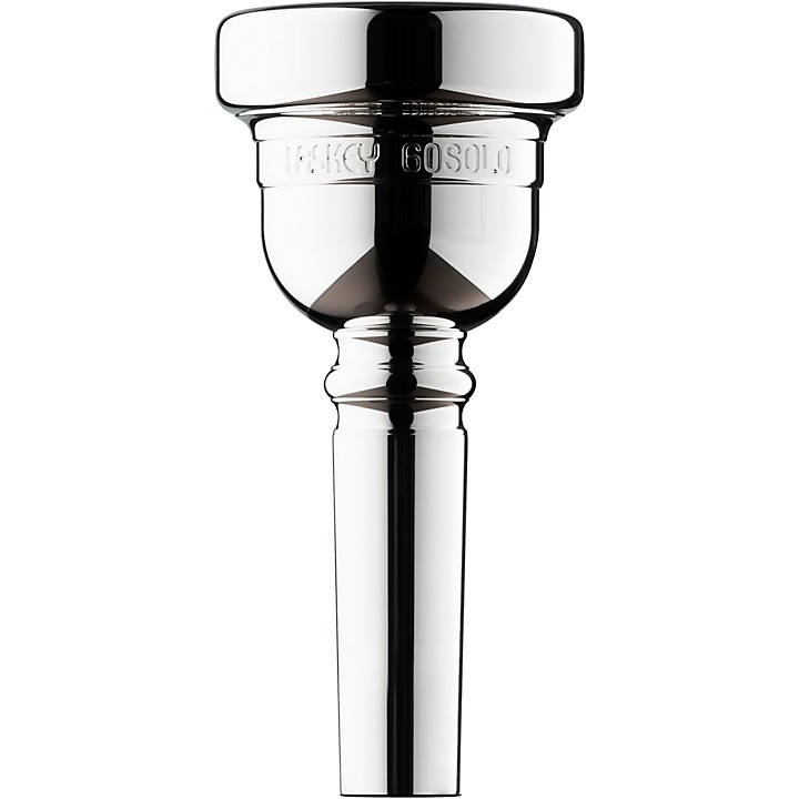 Alessi Solo Signature Series Large Shank Trombone Mouthpiece in Silver 60