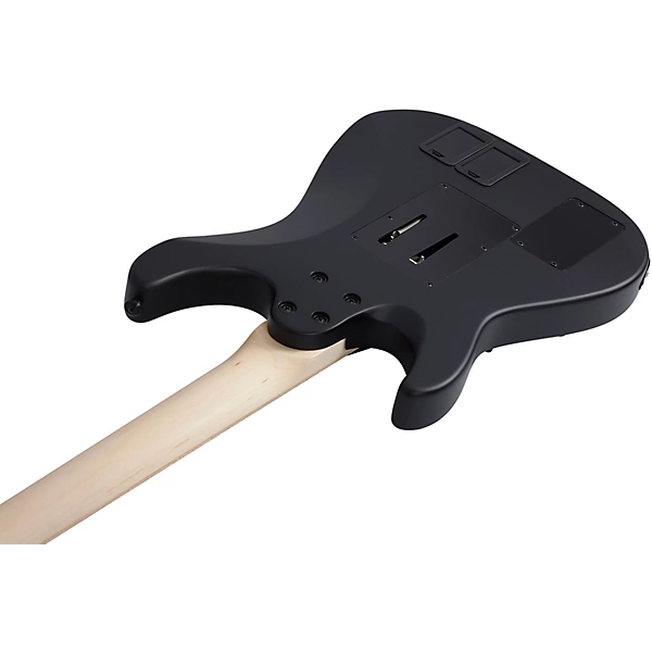 Sun Valley Super Shredder Floyd Rose Electric Guitar Satin Black Black Pickguard