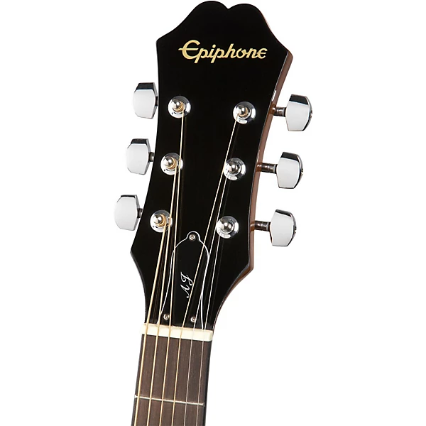 Epiphone AJ 100CE Acoustic Electric Guitar Natural Chrome Hardware