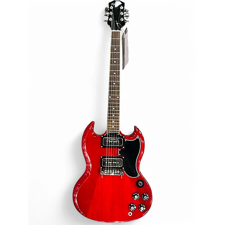 Epiphone Used Epiphone Tony Iommi SG Custom Candy Apple Red Solid Body Electric Guitar