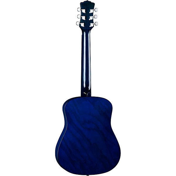 Luna Safari Starry Night 3/4 Size Travel Acoustic Guitar