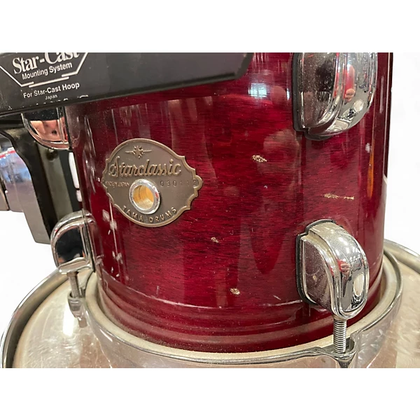 TAMA Used TAMA 6 Piece Starclassic Birch MIJ Violet Drum Kit.gc