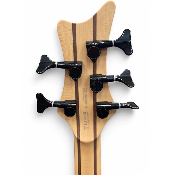 Used Dean Edge Pro Select 5 Satin Natural Electric Bass Guitar