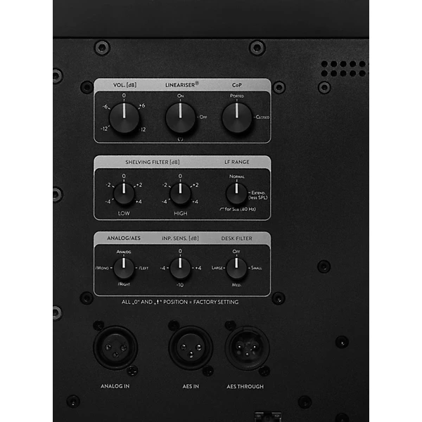 HEDD BASS08 8 Powered Studio Subwoofer Level 1 Black L83797004001000.gc