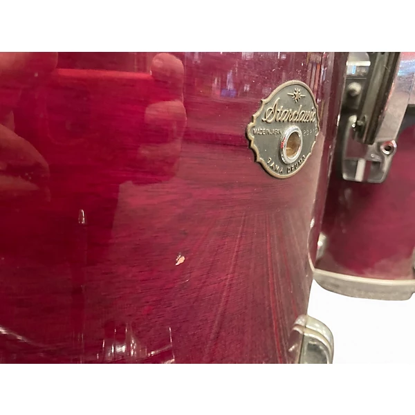 TAMA Used TAMA 6 Piece Starclassic Birch MIJ Violet Drum Kit.gc