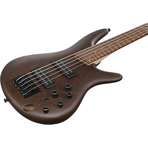 Ibanez SR305EB 5 String Electric Bass Guitar Walnut Flat