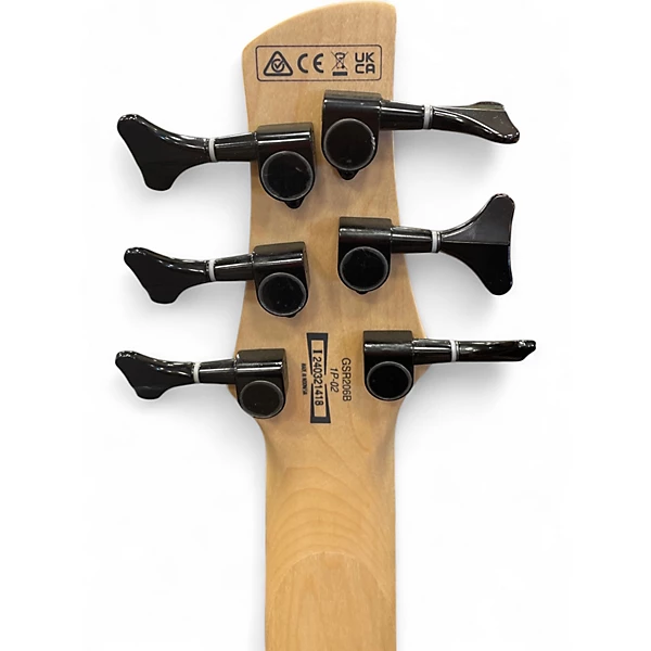 Used Ibanez  GSR206 6 String Walnut Electric Bass Guitar