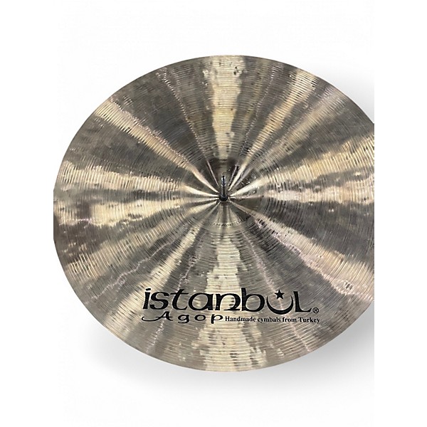 Istanbul Agop Used Istanbul Agop 20in Agop Traditional Medium Ride Cymbal.gc