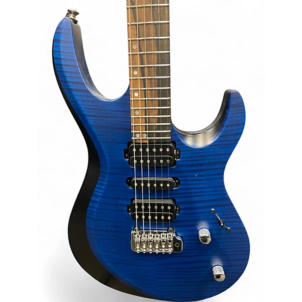 Kiesel Used Kiesel CUSTOM BUILD Blue Solid Body Electric Guitar.gc